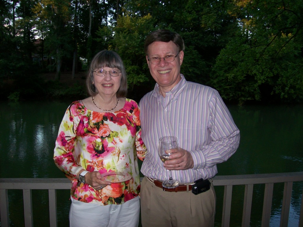 Dr. Thomas and Cherie Bantly attending our Patron Thank You Reception